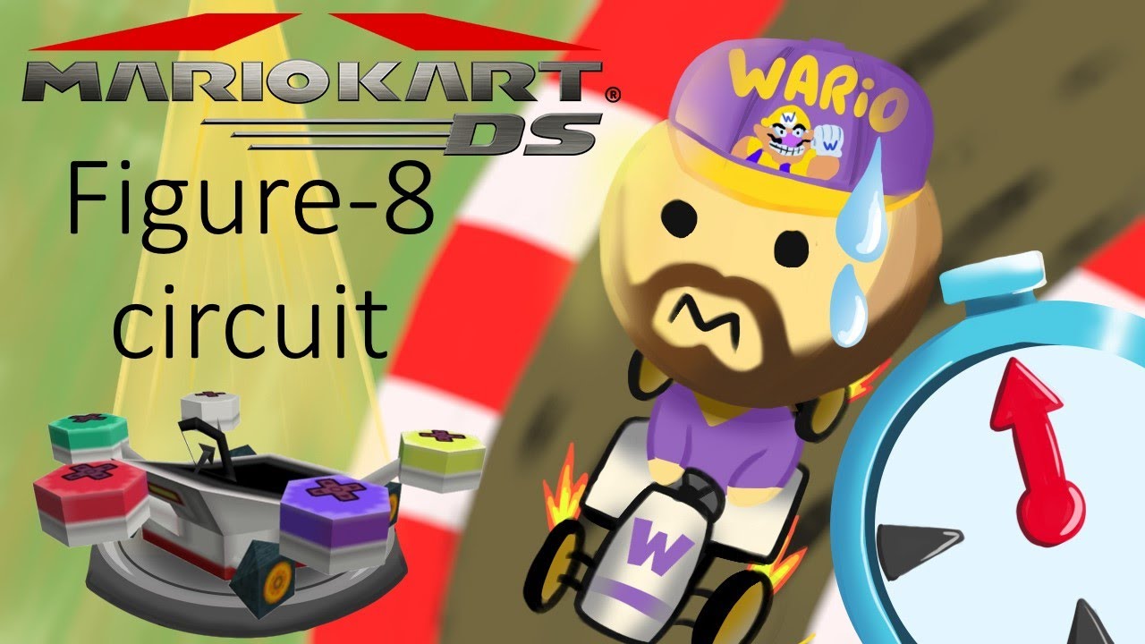 Rob Bls Mario Kart DS, défi all course with all karts; Figure-8 Circuit (ROB ...