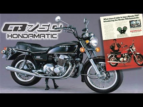 Uma 7 Galo Automática Cb 750 Hondamatic Youtube
