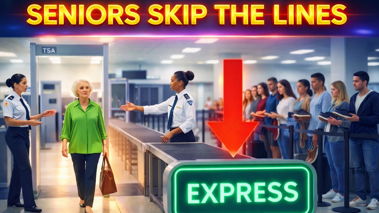 Flying After 60? Unlock 7 Hidden Airport Perks Seniors Miss!