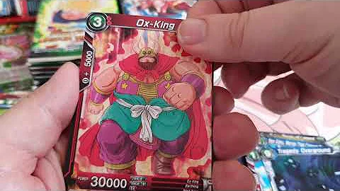 Dragon ball super card game set 10 rise of the unison warrior unboxing