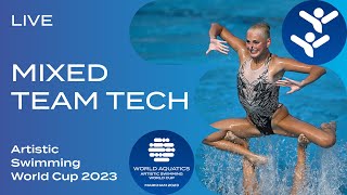 LIVE | Mixed Team Technical | Artistic Swimming World Cup Markham 2023