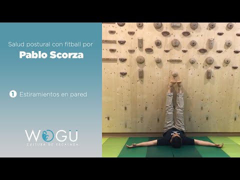 Salud postural con fitball por Pablo Scorza | #1 Estiramientos en pared