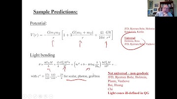 John Donoghue | Non-local actions in EFT - Adventures in non-locality and non-linearity