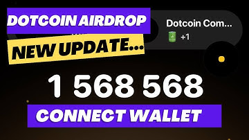 dotcoin airdrop mining | connect your wallet for withdrawal