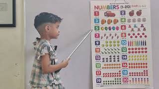 Math numbers 1-20 #kidslearning #mathcounts