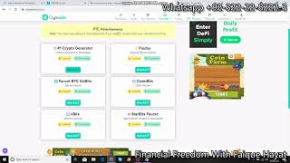 WebAds Cryptowin Earn 10 to 15 satoshies daily and Withdraw in FaucetPay #Earnonline #freeBtc #Free screenshot 5