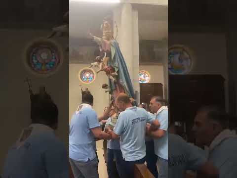 Montebello Jonico, la cerimonia di intronizzazione della statua di Maria Ss. Assunta