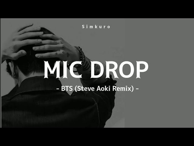 【BTS】 MIC DROP class=