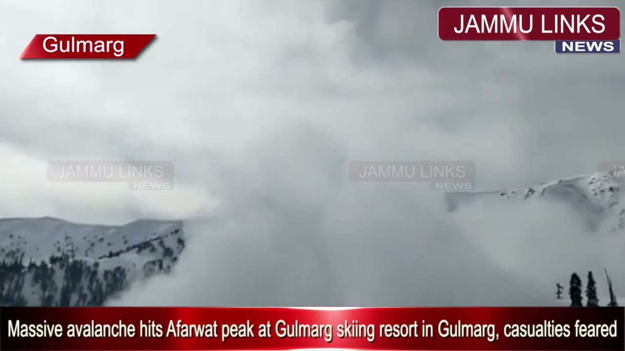 Massive avalanche hits skiing resort in J&K's Gulmarg, two foreigners found dead