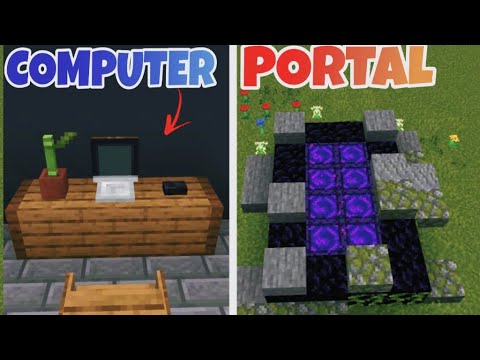 Minecraft Pc Hacks Minecraft 3 Mini Build Hacks & Ideas! - YouTube