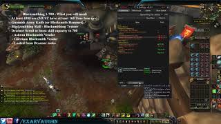 World of Warcraft Blacksmith Mastery, Best profession Leveling Guide   Tutorial