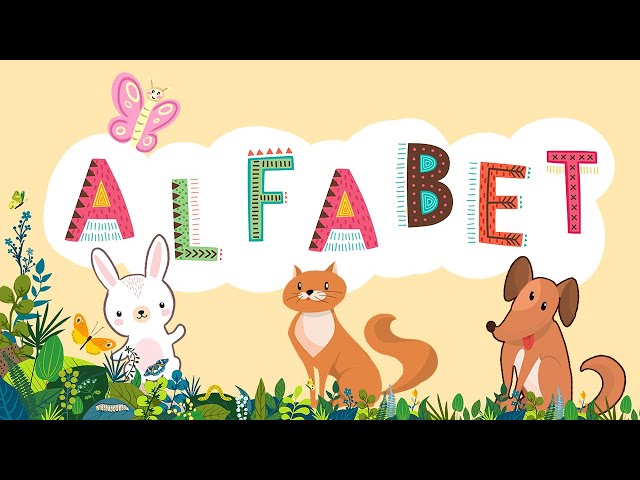 Alfabetul cu animale I Învățăm literele și cântăm class=
