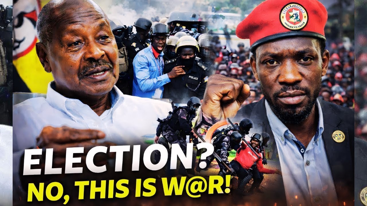 Amatora muri Uganda Museveni akomeje kuyobora 61.7% mu gihe Bobi Wine akurikira ku 33.6%