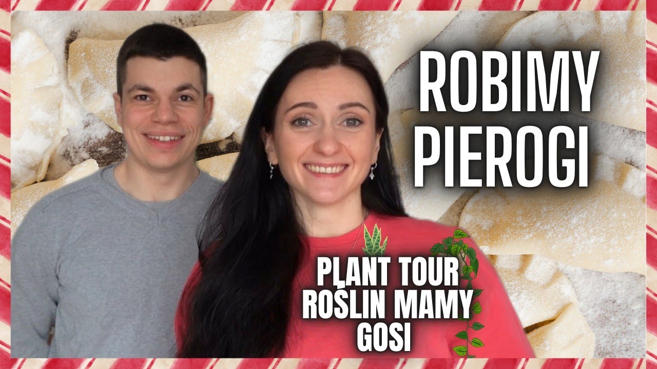 VLOGMAS 21 🥟 Robimy pierogi, ozdabiamy pierniki & plant tour roślin mamy Gosi 🪴