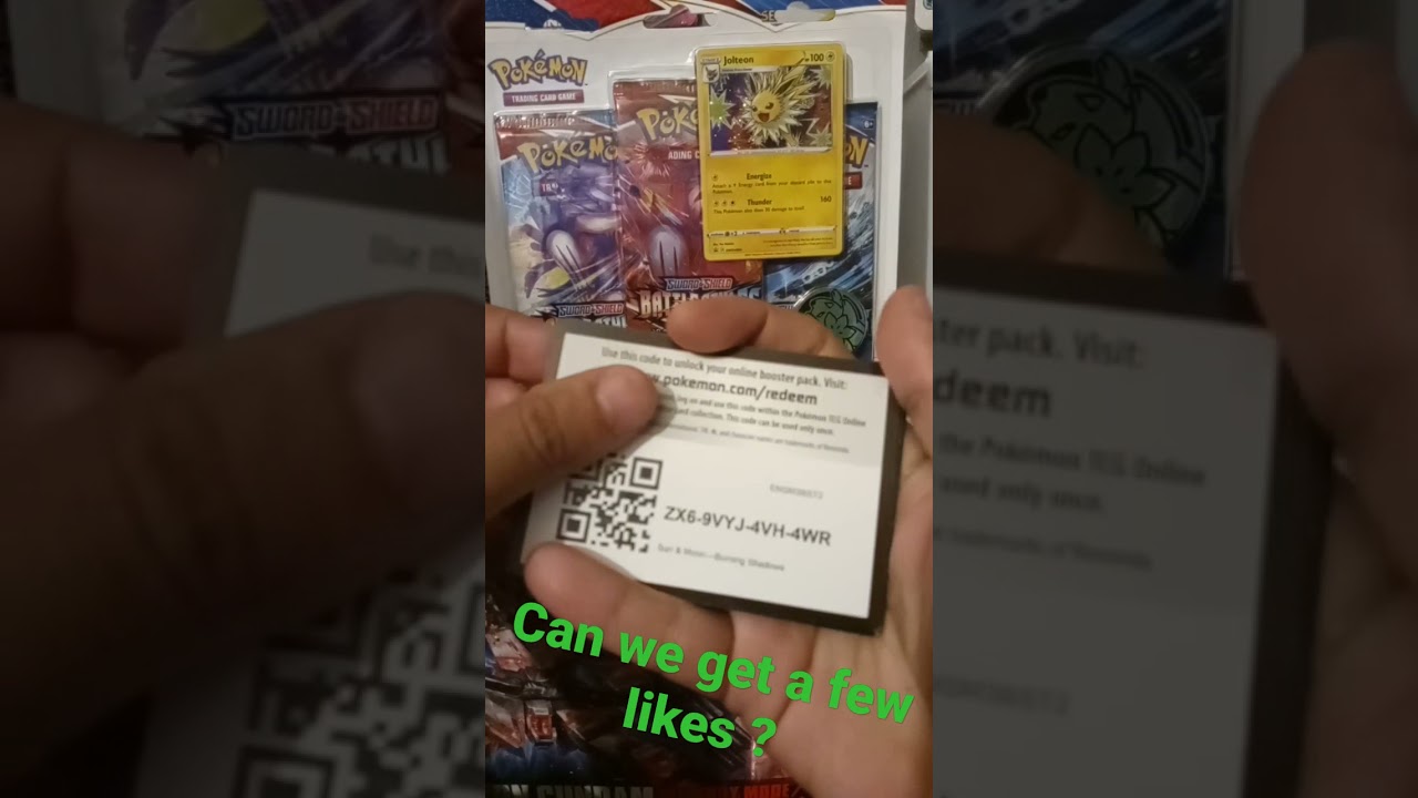 Pokemon code card giveaway || GET EM WHILE THEY'RE HOT 🔥🔥🔥