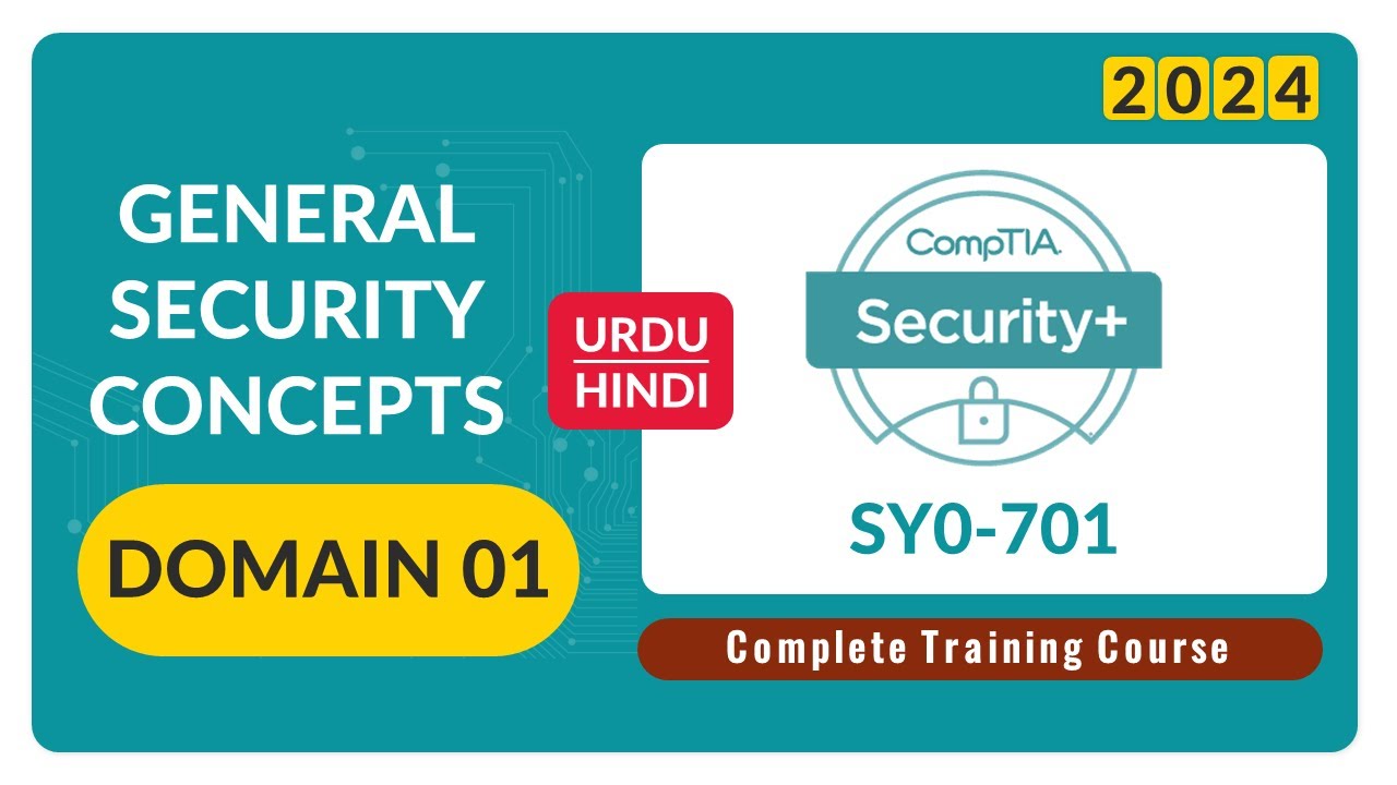 General Security Concepts - CompTIA Security+ SY0-701 - Domain 01 | URDU / HINDI