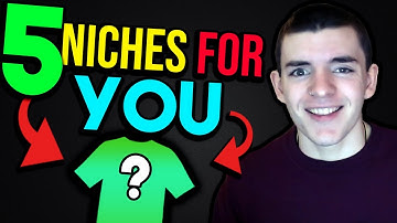 5 Low Competition Niches FOR YOU To Make Sales In (Redbubble, Etsy, Merch By Amazon, Etc.) EP.8