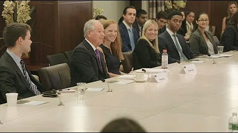 Steve Schwarzman Delivers Welcome Remarks to Black...