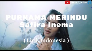 Purnama merindu (DJ santuy) - Safira inema (Lirik) | Ar's Lyrics 🎵