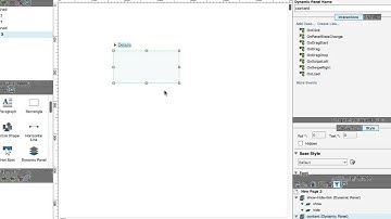 Axure tutorial: show hide with faux ajax spinner part 2