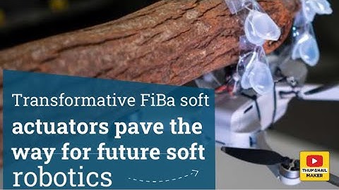 Transformative FiBa soft actuators pave the way for future soft robotics