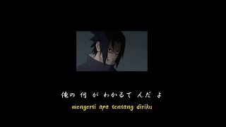 Kata-kata anime sedih - mengerti apa tentang diriku - Uchiha Sasuke - Naruto shippuden