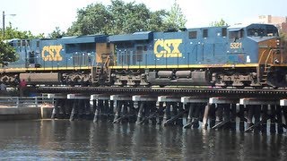 CSXT Tropicana Juice Train From Bradenton To Dade City,Florida