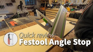 Quick Review: Festool Angle Stop FS-WA/90°