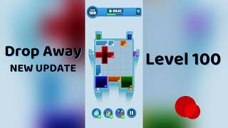 Drop Away Level 100 Walkthrough - NEW UPDATE | Step-by-Step Guide 🧠 | SolutionGuruji