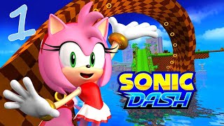 Sonic Dash Android Walkthrough Gameplay Part 1 - Sonic (iOS, Android) #Shorts screenshot 3