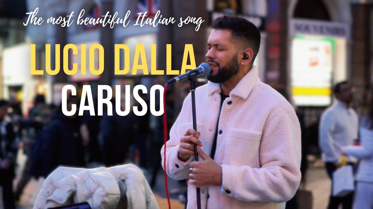 People STOPPED For This Amazing ITALIAN Song  Lucio Dalla   Caruso