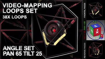 BOX Projection-Mapping loops (38 loops Angle-Set) Pan 65 Tilt 25 by DJVB