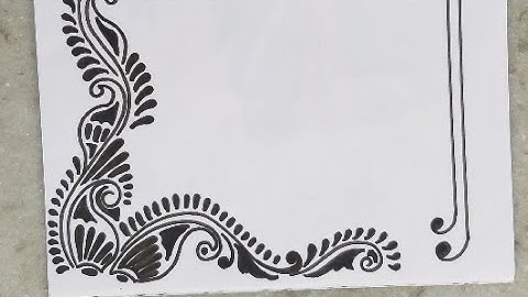 Border & corner design for student