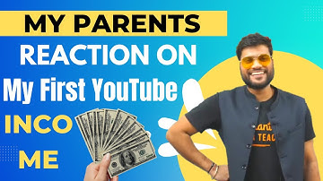 My Parents Reaction on my First YouTube Income 💰। Arvind Arora।#shortsvideo