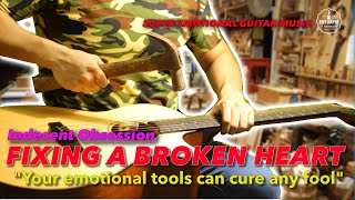 Fixing a Broken Heart Super Duet Instrumental guitar cover karaoke version with lyrics