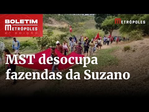 MST deixa uma das fazendas na Bahia; outras duas seguem ocupadas | Boletim Metrópoles 2º