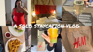 VLOG-ST.LOUIS|BASEL?? STAYCATION|H&M HAUL,SHOPPING,TRYING OUT BOBA & MORE