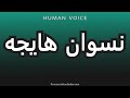 How To Pronounce نسوان هايجه 