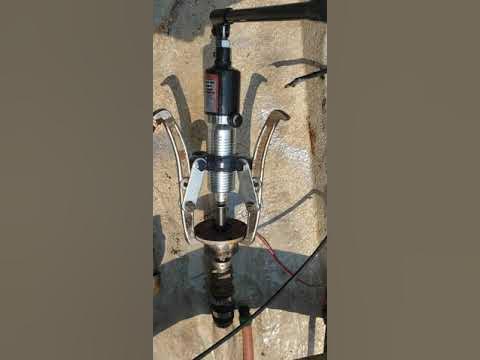 Harbor Freight Hydraulic Puller. - YouTube