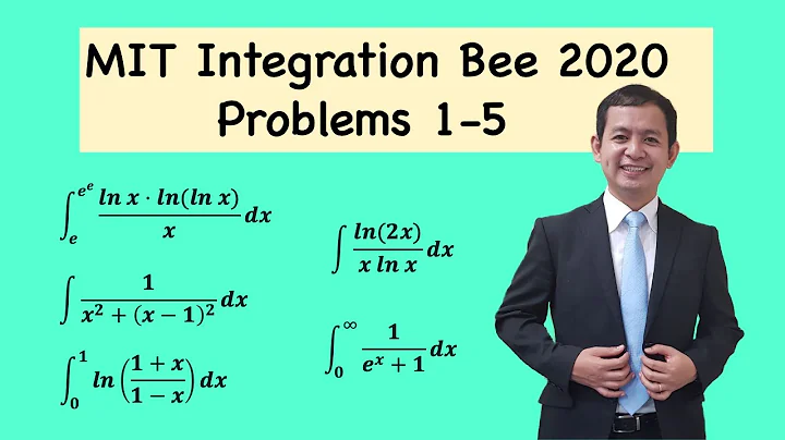 MIT Integration Bee 2020 Qualifying Exam | Problems 1-5 Solutions