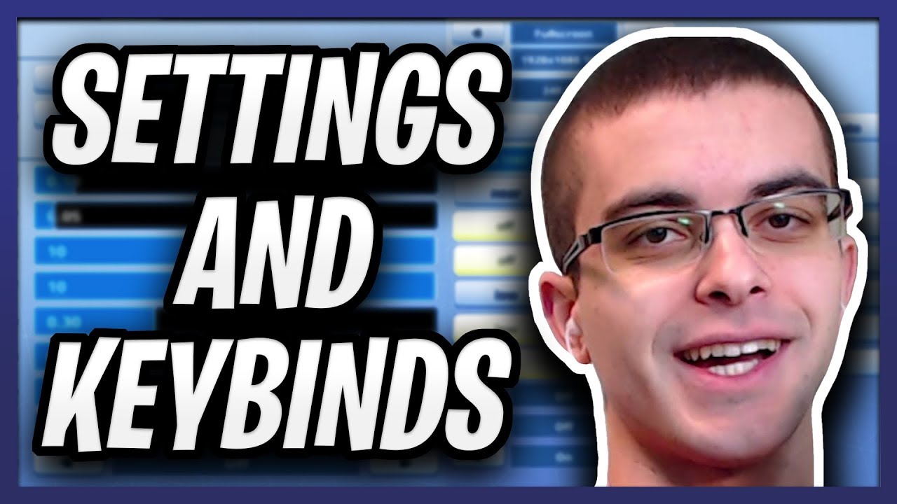 This video is showcasing Nick Eh 30's fortnite settings, keybinds &...