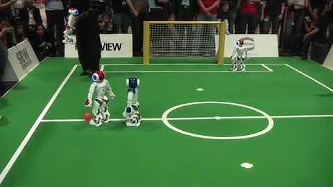 GO2009 - SPL, B-Human vs. Nao Devils, Second Half - Part 1