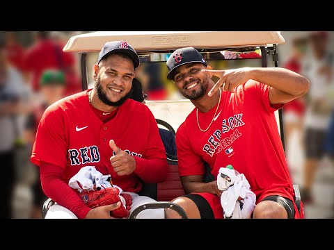 On the Field With Christian Vázquez, Michel Chavis, & More | Red Sox All-Access