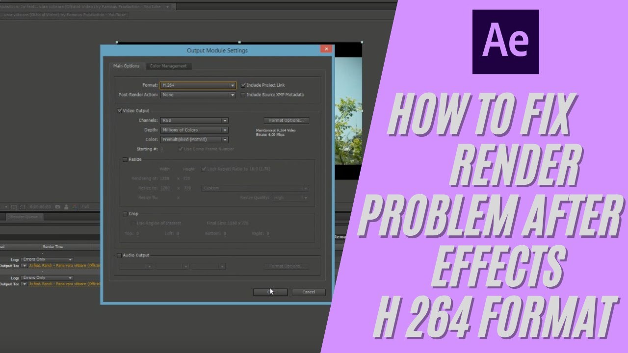 Haz un experimento gerente Ilustrar Cómo arreglar los problemas de renderizado en After Effects