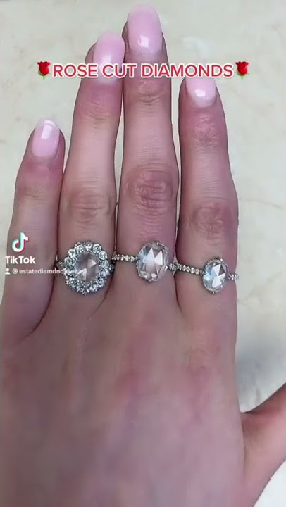 🌹ROSE CUT DIAMONDS🌹 #diamonds #rosecut #rose #rosecutdiamonds #mything #viral #kimkardashian #fyp