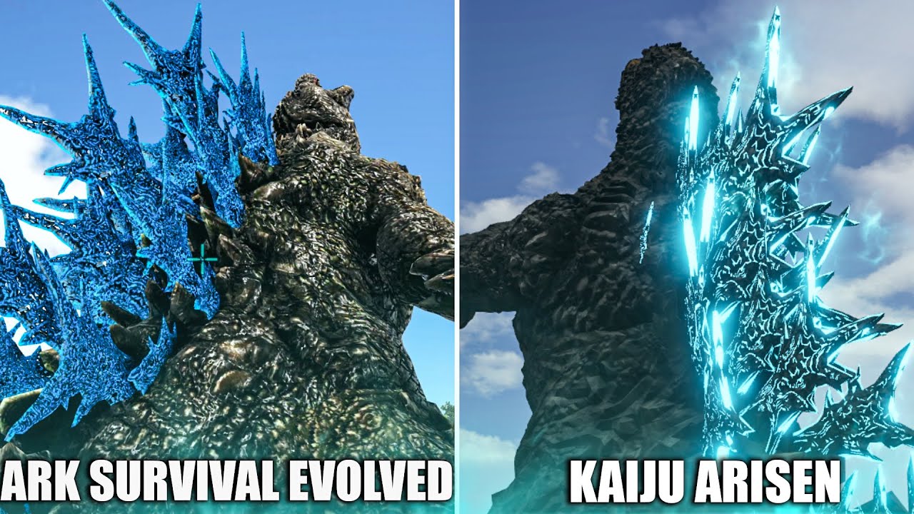 Godzilla Minus One In Kaiju Arisen & Ark Survival Evolved