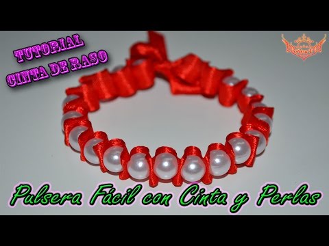 Video: Cómo Hacer Una Pulsera Con Cintas Y Cuentas