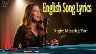 Title / Night Missing You /Lyrics Song.