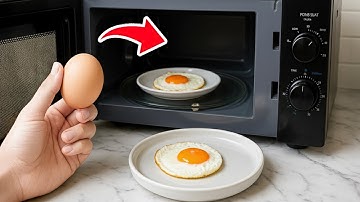 Stop Frying Eggs the Old Way! The Microwave Egg Secret Everyone Should Know!