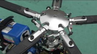 Floating five blade rotor head for 450 Heli,It does not need V-bar.[1]